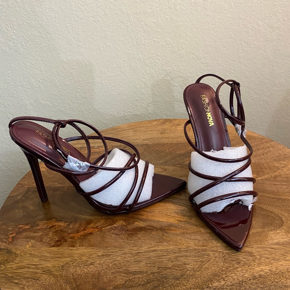 FashionNova Brown Heels